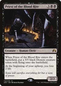 Priest of the Blood Rite - Magic Origins - Magic: The Gathering card