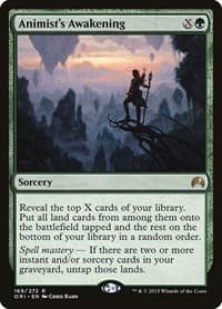 Animist's Awakening - Magic Origins - Magic: The Gathering card
