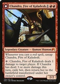 Chandra, Fire of Kaladesh - Magic Origins - Magic: The Gathering card