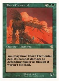 Thorn Elemental (Starter 1999) - Oversize Cards - Magic: The Gathering card