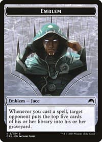 Emblem - Jace, Telepath Unbound - Magic Origins - Magic: The Gathering card