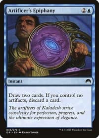 Artificer's Epiphany - Magic Origins - Magic: The Gathering card
