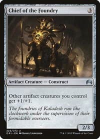 Chief of the Foundry - Magic Origins - Magic: The Gathering card