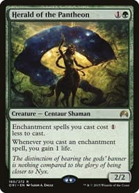 Herald of the Pantheon - Magic Origins - Magic: The Gathering card