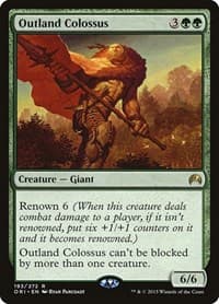 Outland Colossus - Magic Origins - Magic: The Gathering card