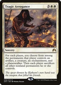 Tragic Arrogance - Magic Origins - Magic: The Gathering card