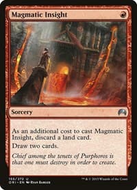 Magmatic Insight - Magic Origins - Magic: The Gathering card
