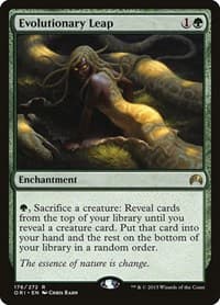 Evolutionary Leap - Magic Origins - Magic: The Gathering card