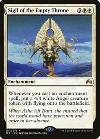 Sigil of the Empty Throne - Magic Origins - Magic: The Gathering card