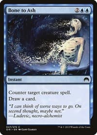 Bone to Ash - Magic Origins - Magic: The Gathering card