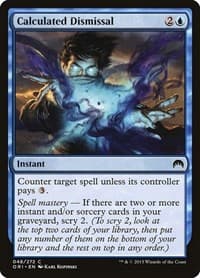 Calculated Dismissal - Magic Origins - Magic: The Gathering card