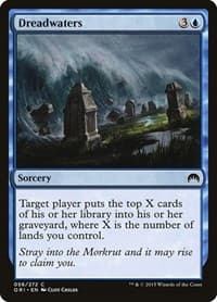 Dreadwaters - Magic Origins - Magic: The Gathering card