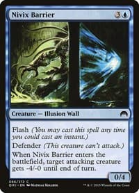 Nivix Barrier - Magic Origins - Magic: The Gathering card