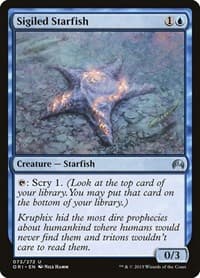 Sigiled Starfish - Magic Origins - Magic: The Gathering card