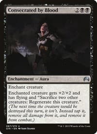 Consecrated by Blood - Magic Origins - Magic: The Gathering card