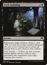 Dark Dabbling - Magic Origins - Magic: The Gathering card