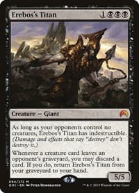 Erebos's Titan - Magic Origins - Magic: The Gathering card