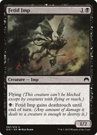 Fetid Imp - Magic Origins - Magic: The Gathering card