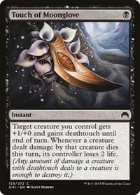 Touch of Moonglove - Magic Origins - Magic: The Gathering card