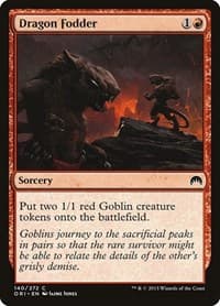 Dragon Fodder - Magic Origins - Magic: The Gathering card
