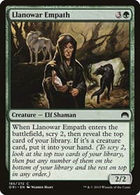 Llanowar Empath - Magic Origins - Magic: The Gathering card