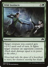 Wild Instincts - Magic Origins - Magic: The Gathering card