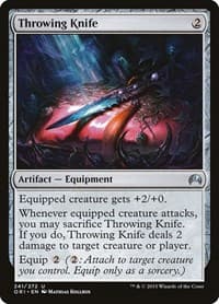Throwing Knife - Magic Origins - Magic: The Gathering card