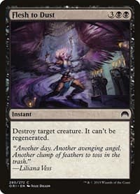 Flesh to Dust - Magic Origins - Magic: The Gathering card