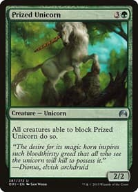 Prized Unicorn - Magic Origins - Magic: The Gathering card
