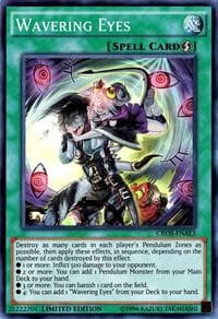 Wavering Eyes - Crossed Souls: Advanced Edition - YuGiOh card