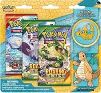 Dragonite Collector's Pin 3 Pack Blister - XY - Roaring Skies - Pokemon card
