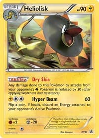 Heliolisk - XY47 - XY Promos - Pokemon card