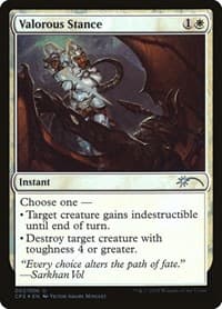 Valorous Stance - Unique and Miscellaneous Promos - Magic: The Gathering card