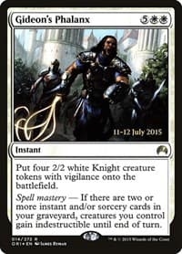 Gideon's Phalanx - Prerelease Cards - Magic: The Gathering card