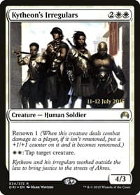 Kytheon's Irregulars - Prerelease Cards - Magic: The Gathering card