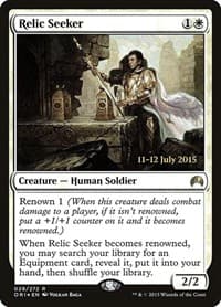 Relic Seeker - Prerelease Cards - Magic: The Gathering card