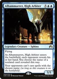Alhammarret, High Arbiter - Prerelease Cards - Magic: The Gathering card
