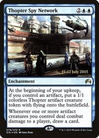 Thopter Spy Network - Prerelease Cards - Magic: The Gathering card