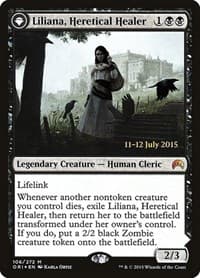 Liliana, Heretical Healer - Prerelease Cards - Magic: The Gathering card