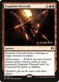 Exquisite Firecraft - Prerelease Cards - Magic: The Gathering card