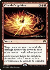 Chandra's Ignition - Prerelease Cards - Magic: The Gathering card