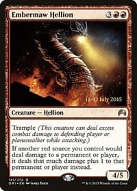 Embermaw Hellion - Prerelease Cards - Magic: The Gathering card