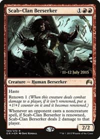 Scab-Clan Berserker - Prerelease Cards - Magic: The Gathering card