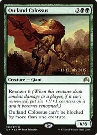 Outland Colossus - Prerelease Cards - Magic: The Gathering card