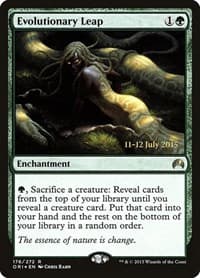 Evolutionary Leap - Prerelease Cards - Magic: The Gathering card