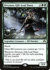Dwynen, Gilt-Leaf Daen - Prerelease Cards - Magic: The Gathering card