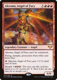 Akroma, Angel of Fury - From the Vault: Angels - Magic: The Gathering card