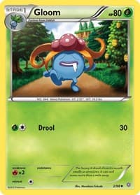 Gloom - XY - Ancient Origins - Pokemon card