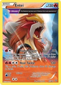 Entei (15) - XY - Ancient Origins - Pokemon card