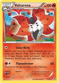 Volcarona (17) - XY - Ancient Origins - Pokemon card